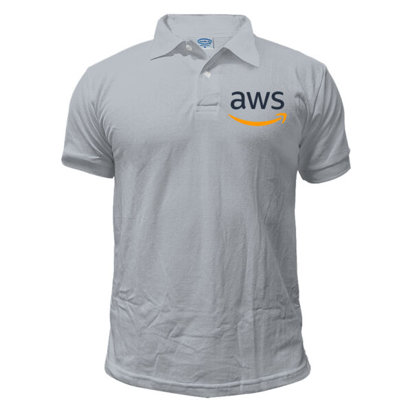 Simple Front Back Print Polo Thumbnail