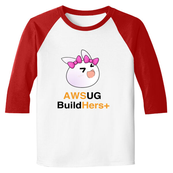 BuildHers+ - Raglan Shirt Thumbnail
