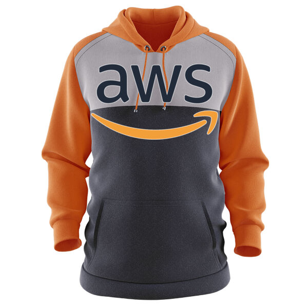 Main AWS Logo  - Full Print Hoodie Jacket Thumbnail